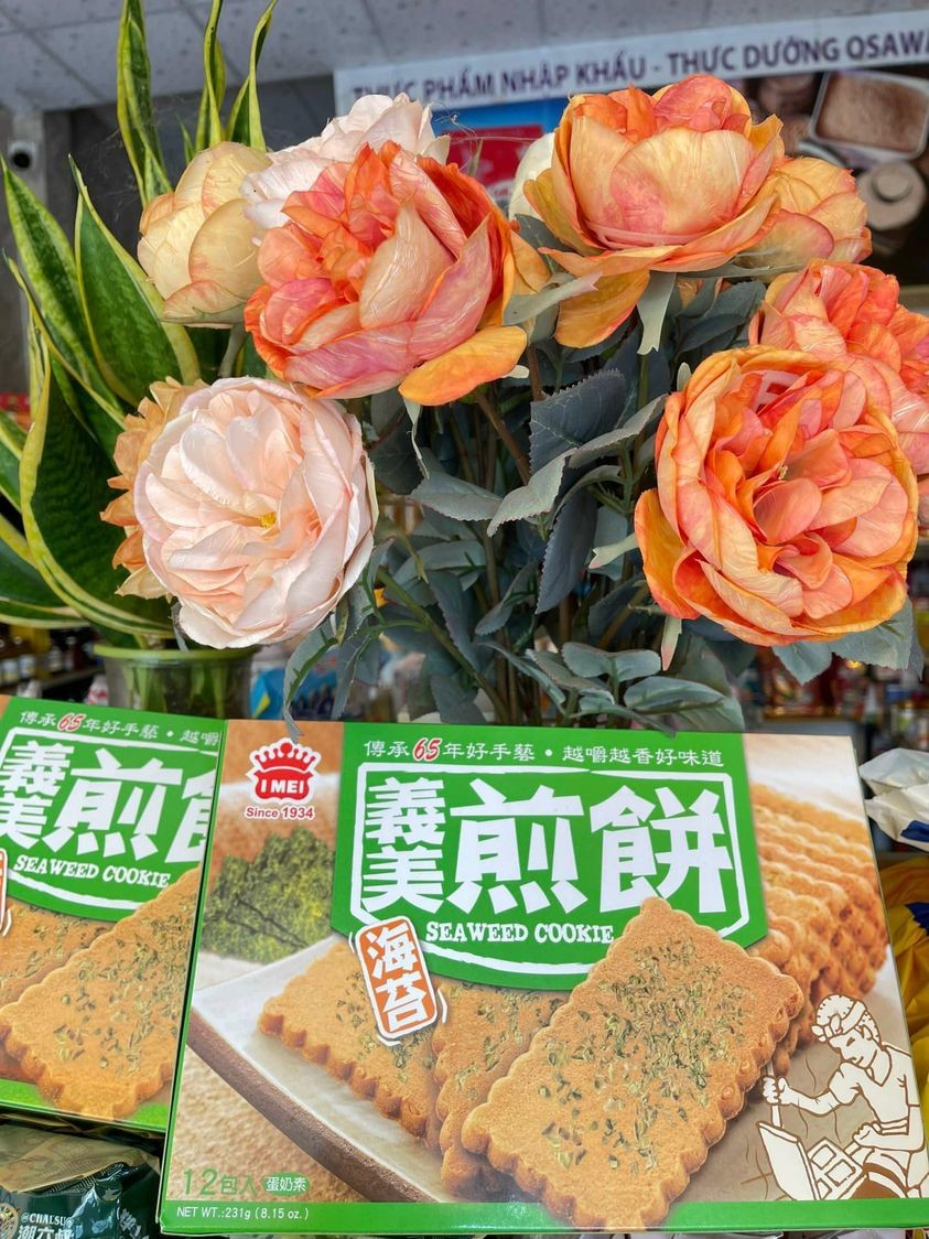 Bánh quy Seaweed Cookie Đài Loan