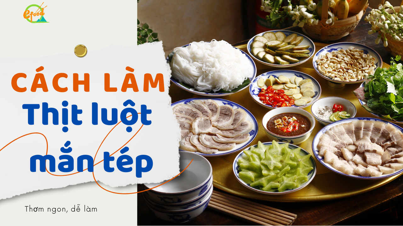 Thịt luộc, mắm tép kiểu Hà Nội xưa