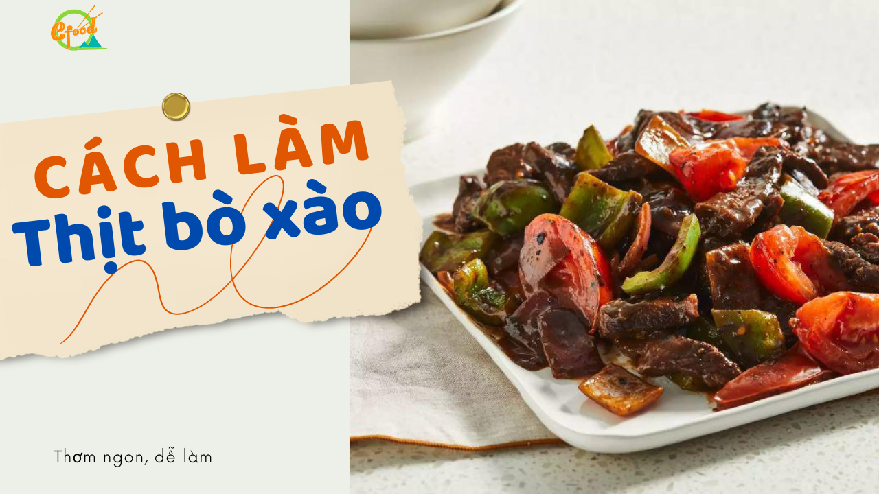 Thịt bò xào cách này mềm ngon xuất sắc, cực tốn cơm
